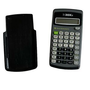 Texas Instruments TI-30Xa Scientific Calculator with Cover Tested Works